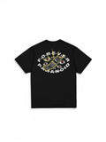 Teeshirts Jacker Paranoid T-Shirt Black, vue de dos a plat