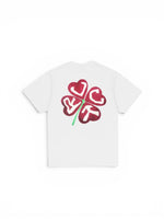 Jacker Red Clover T-Shirt White - Teeshirts