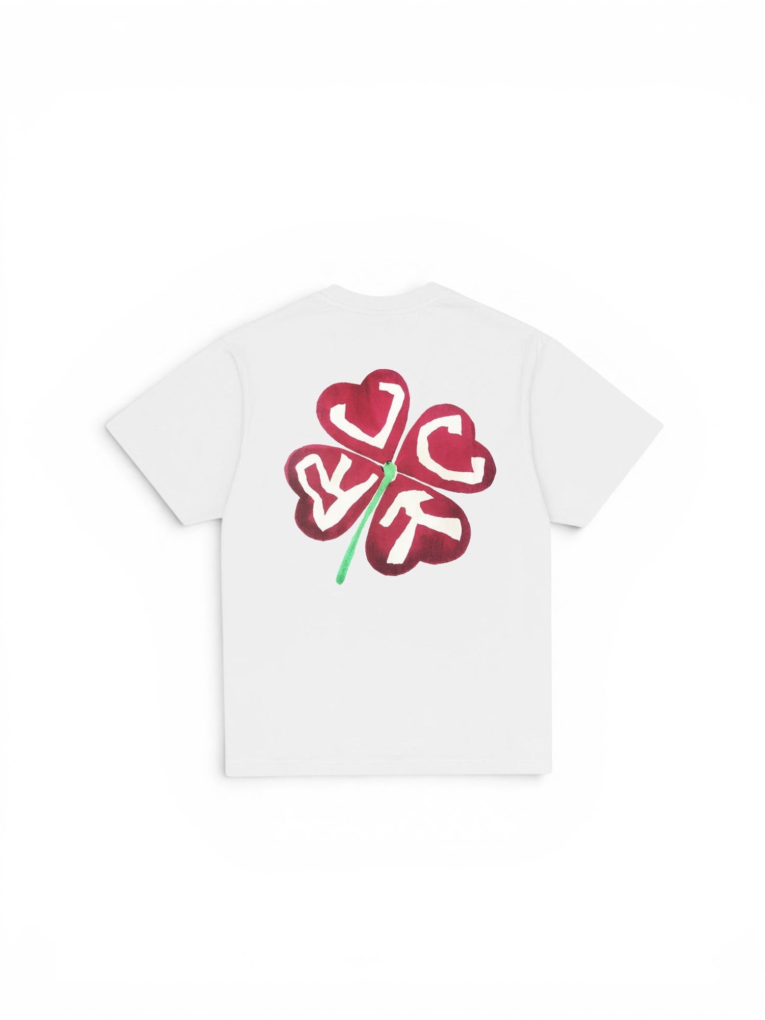 Teeshirts Jacker Red Clover T-Shirt White, teeshirt Jacker Red Clover T-Shirt a plat de dos