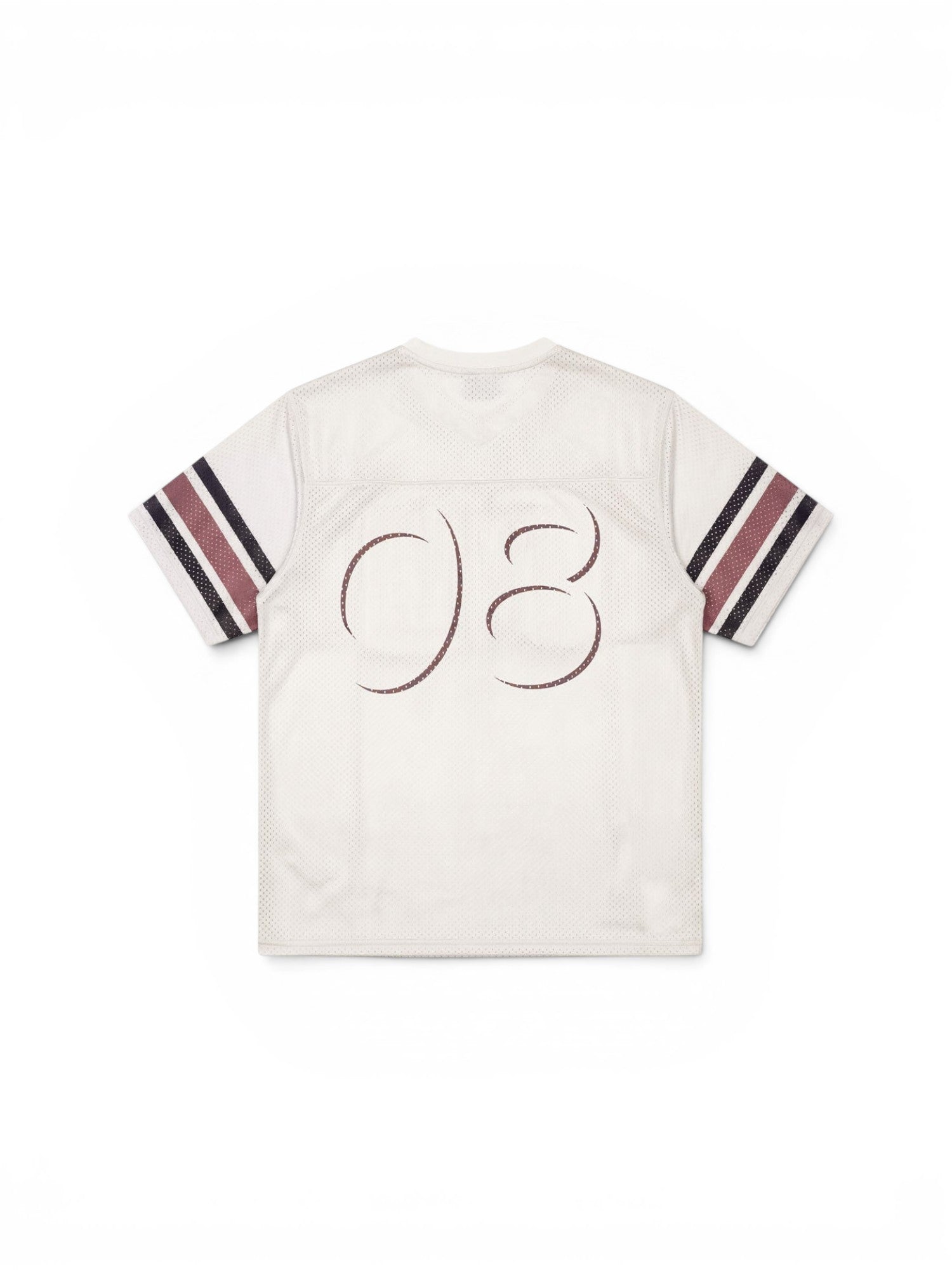 Teeshirts Jacker Shadow Logo Jersey Beige, vue a plat de dos