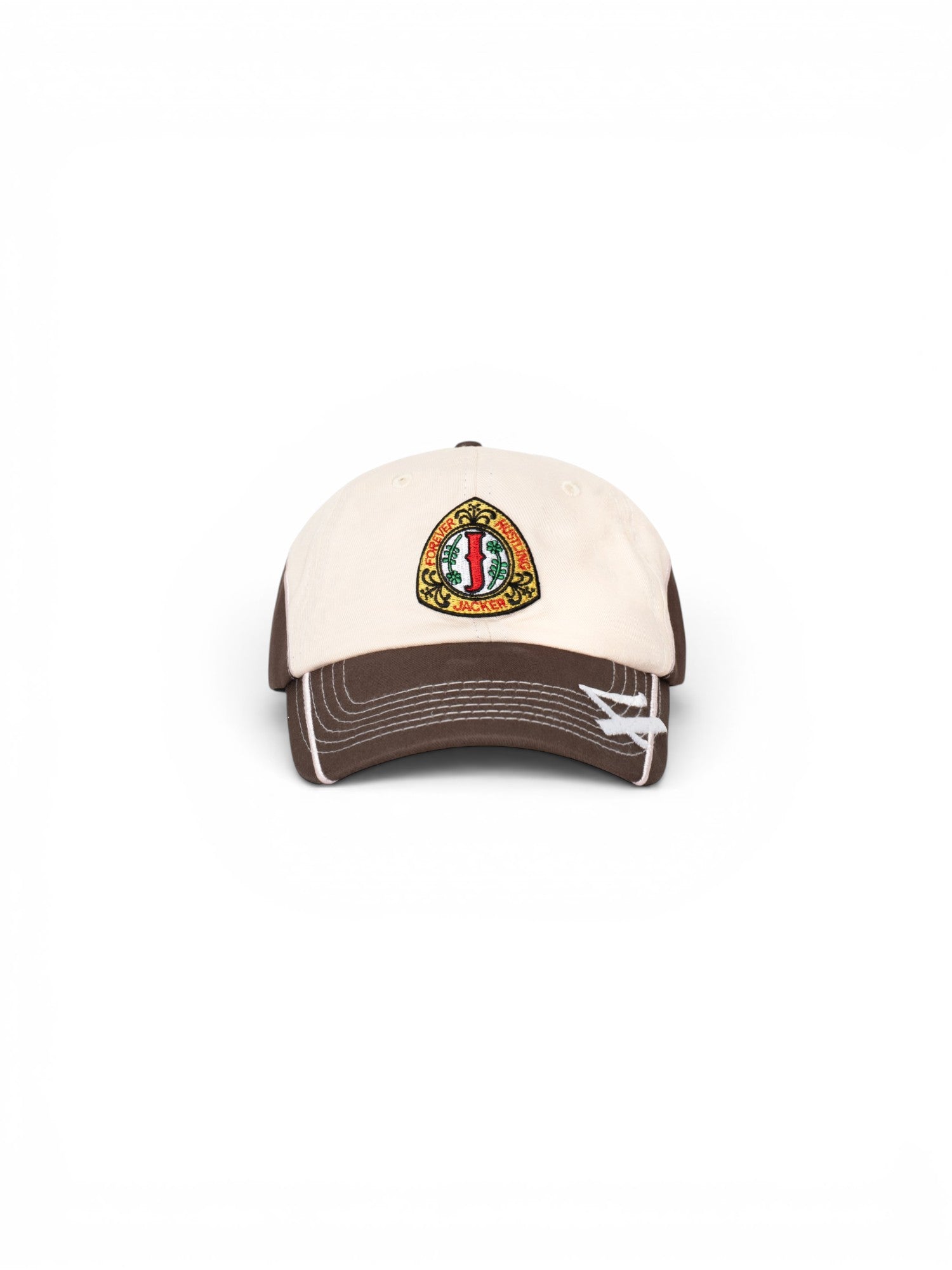 Casquettes Jacker Trevi Cap Beige, vue de face