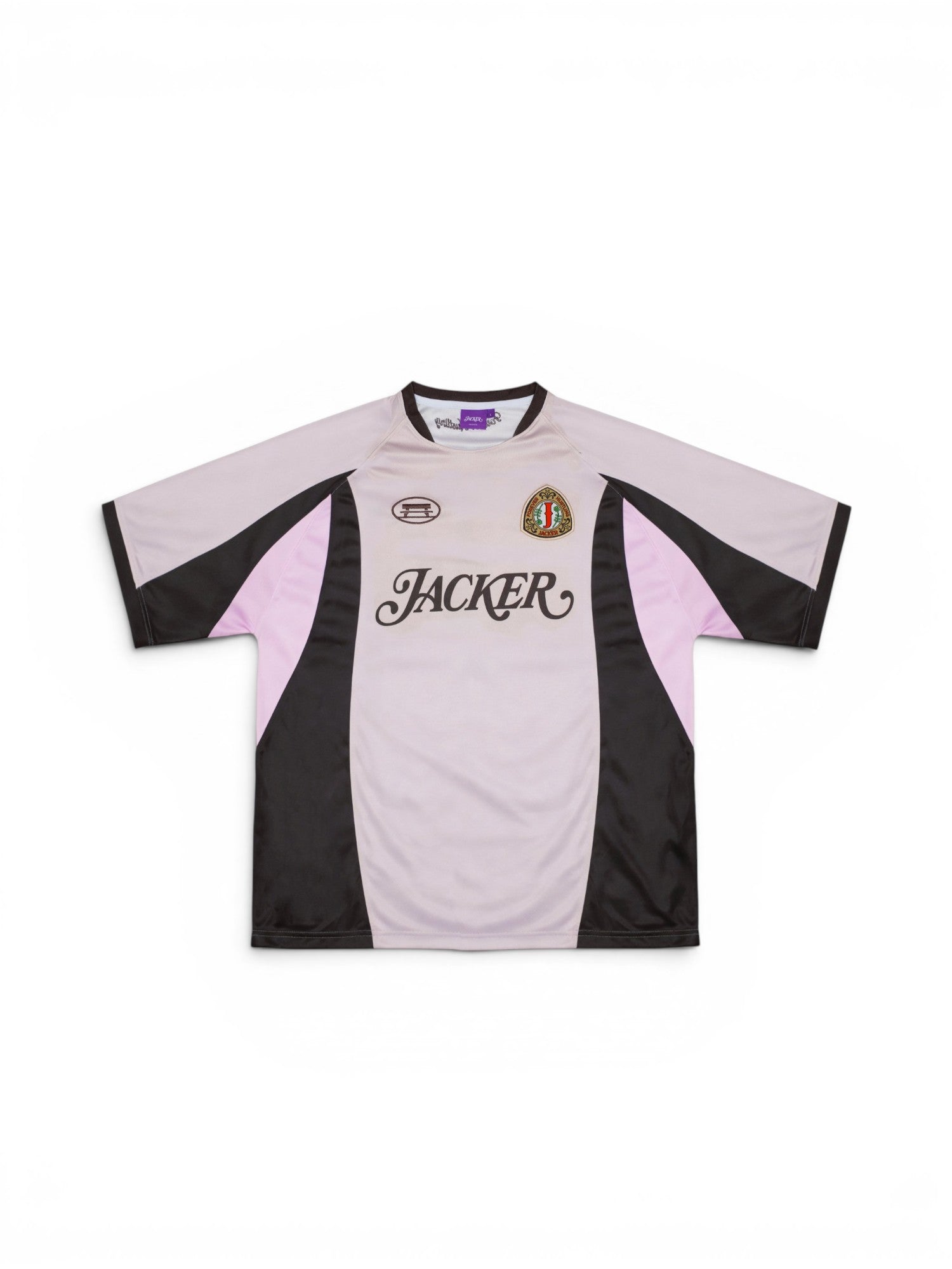 Teeshirts Jacker Trevi Jersey Beige Multi, vue de face a plat