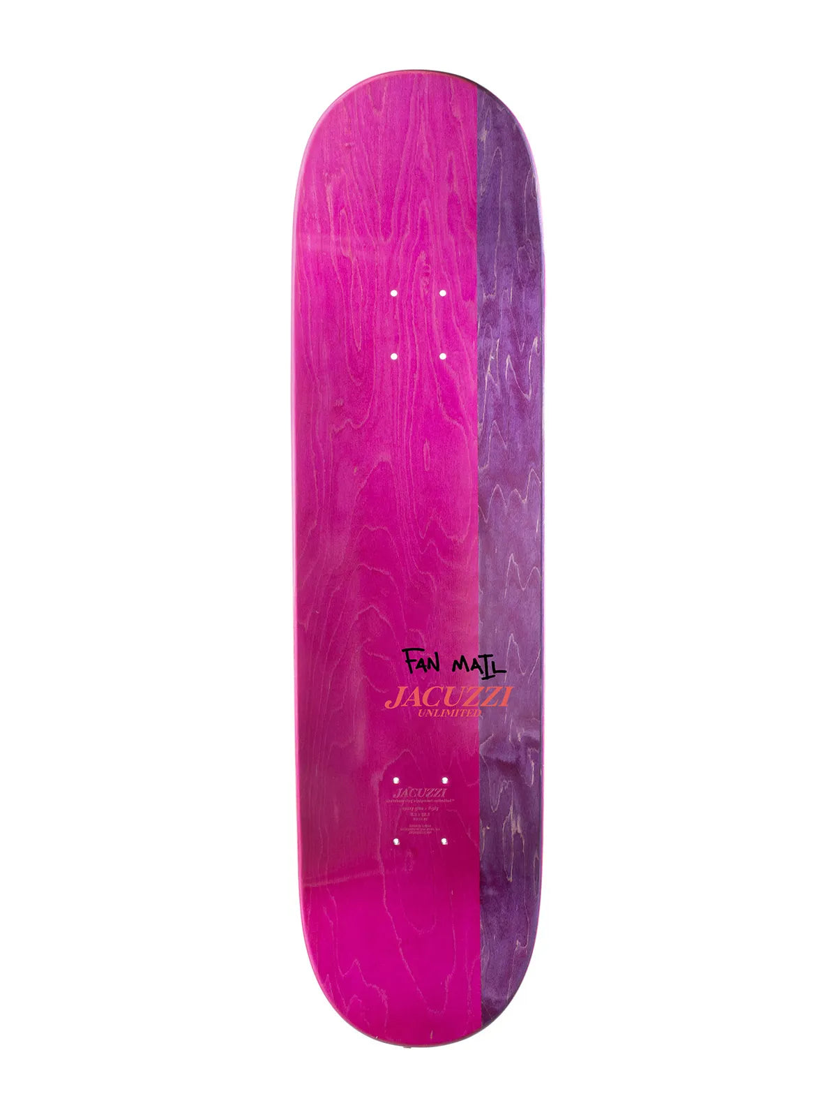 Planches de skate   Jacuzzi Deck Barletta Tribal Fan Ex7 8.5 X 32.2 Wb 14.25, vue de dessus