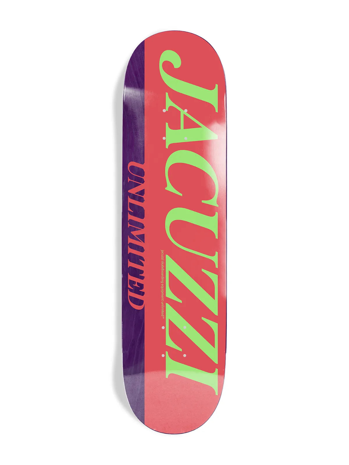Planches de skate   Jacuzzi Deck Flavor - Ex7 8.5 X 32.2, vue de dessous