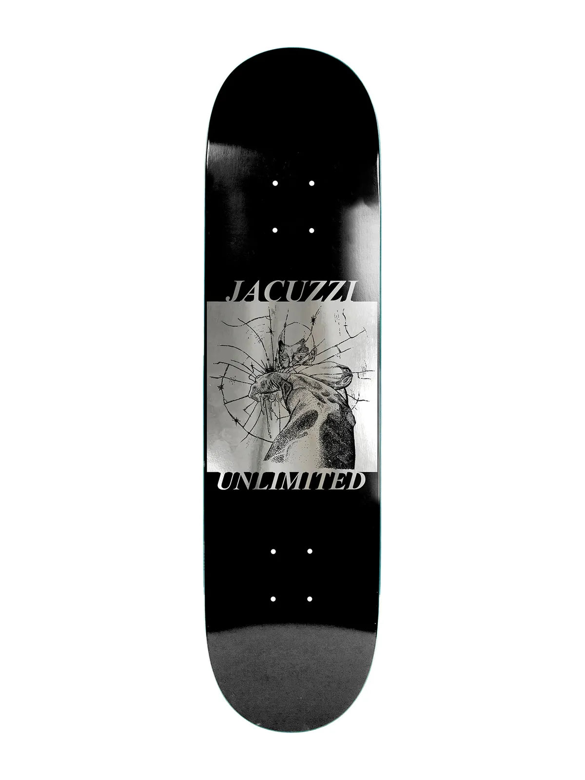 Planches de skate   Jacuzzi Deck Smash Jet Ski Popsicle Ex7 8.5 X 31.7 Wb 13.75, vue de dessous