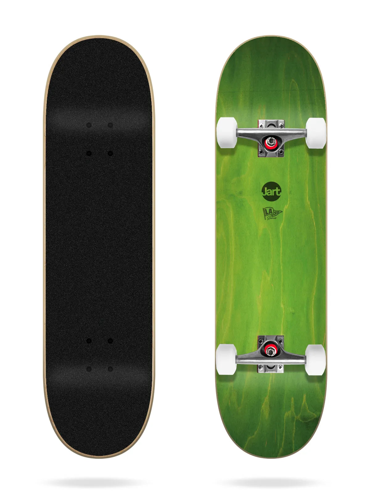 Skateboards complets Jart Laser 7.75"x31.6" Complete , vue dessus/dessous