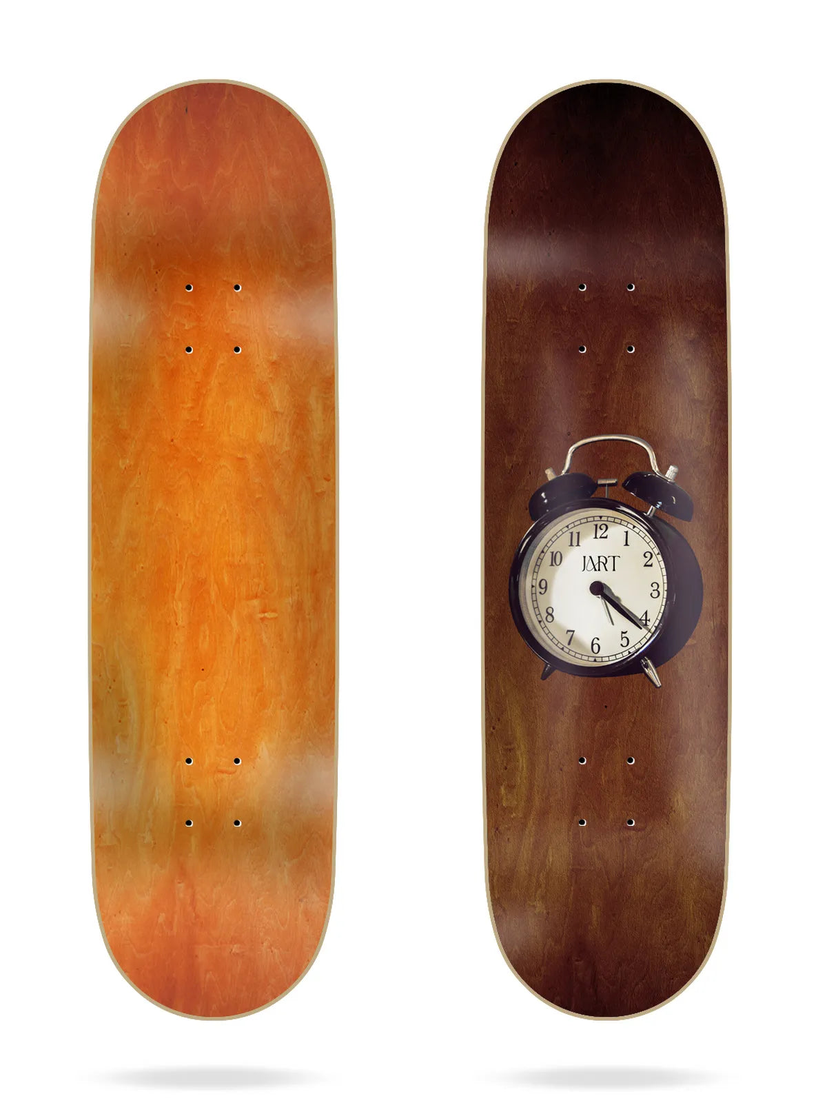 Planches de skate Jart Stay High 8.25"x31.72" HC Deck , vue dessus/dessous