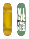 Planches de skate Jart Stay High 8.5"x31.95" HC Deck , vue dessus/dessous