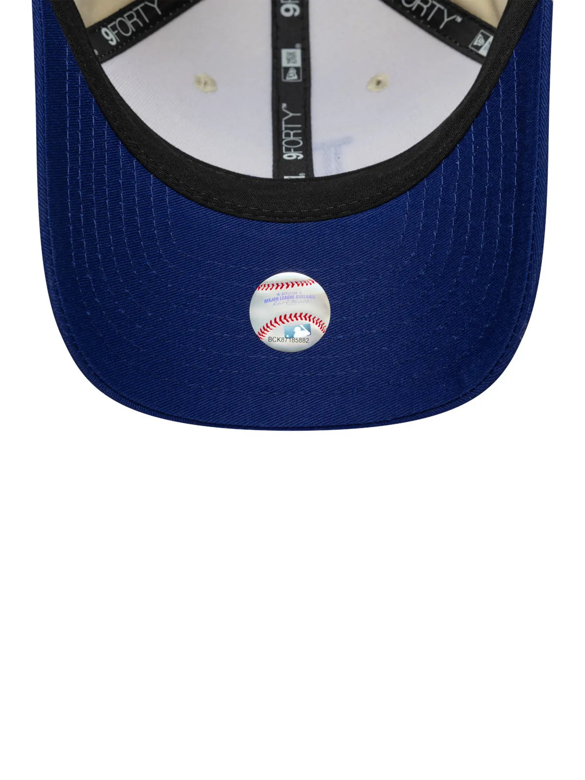Casquettes New era 9Forty Mc Losdod  Ltcotc Light Beige, vue de dessous, visière