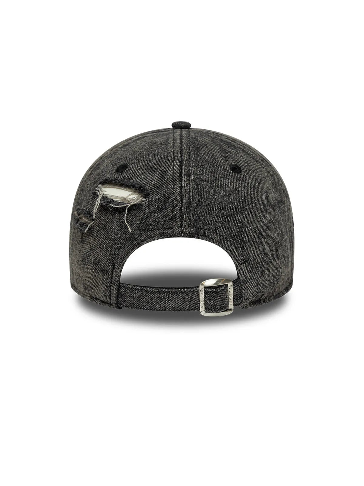 Casquettes New era Acid Wash Denim 9Forty Neyyan  Blk Black, vue arrière