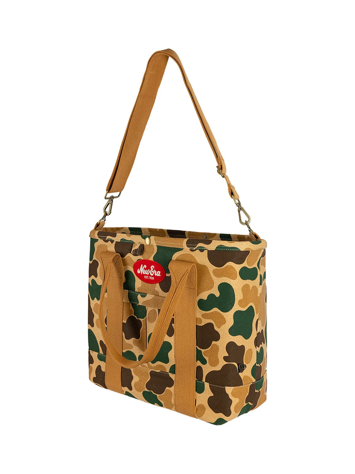 Sacs New era Camo Tote Bag Newera  Camcigbrs Light Beige, vue de 3/4 droite