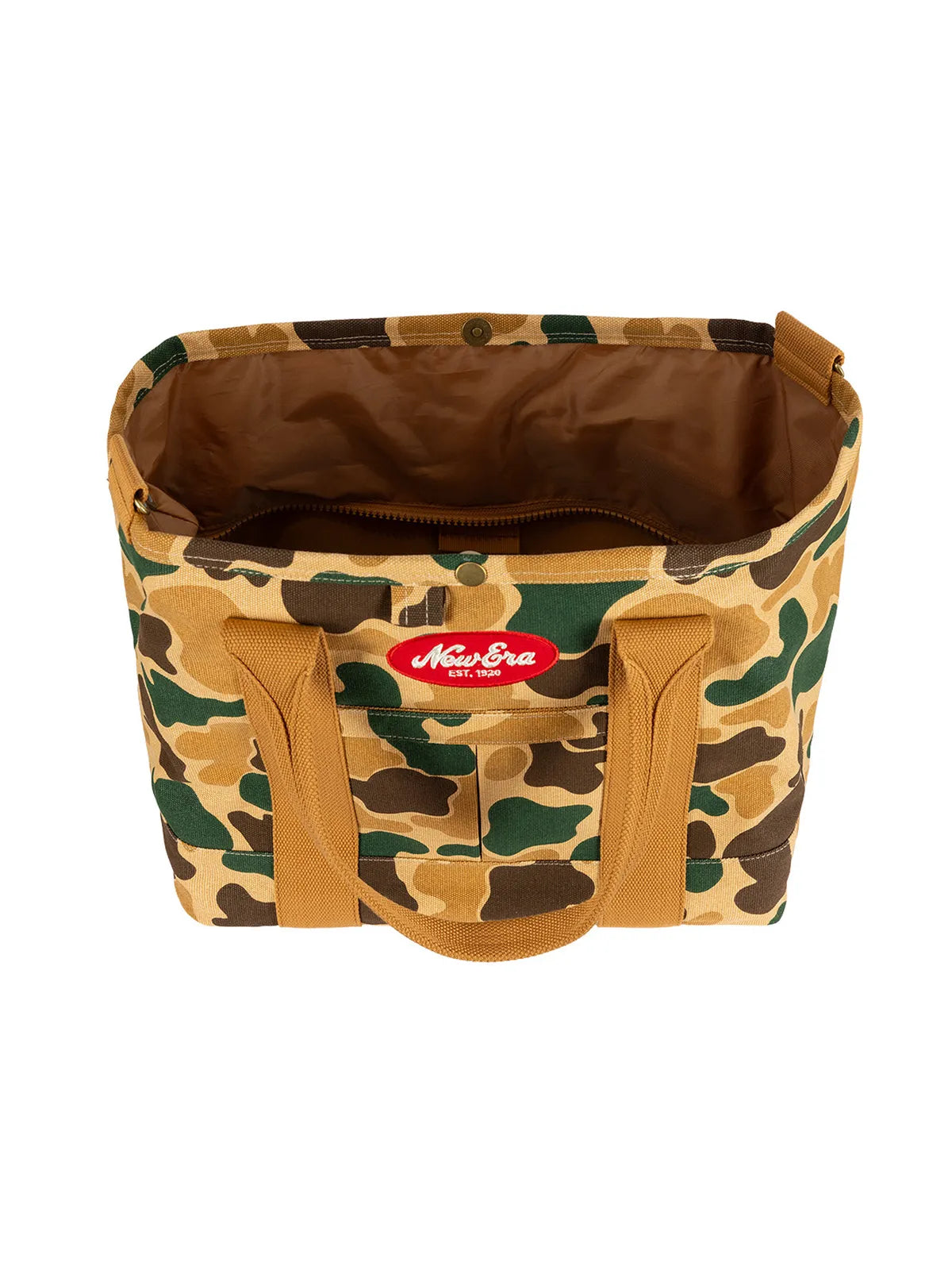 Sacs New era Camo Tote Bag Newera  Camcigbrs Light Beige, vue ouvert