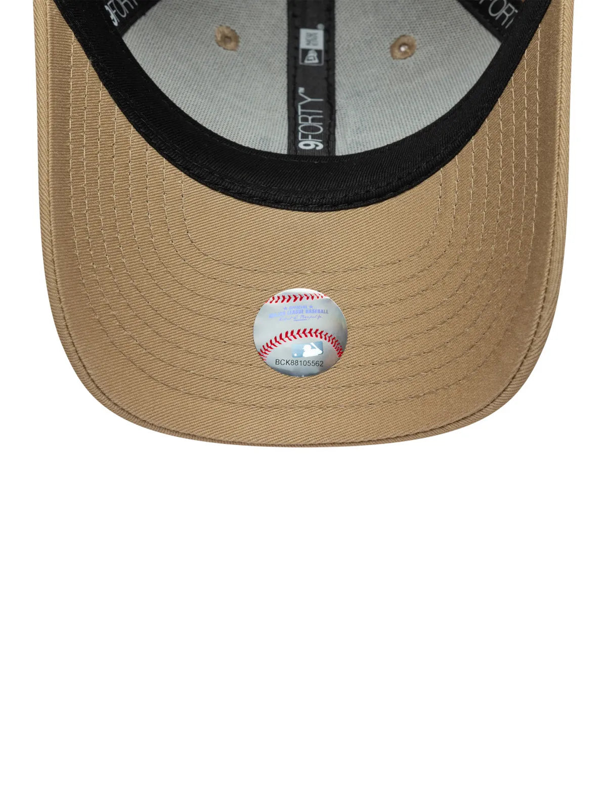 Casquettes New era Chyt Animal Infill 9Forty Losdod  Cam Light Beige, vue de dessous, visière