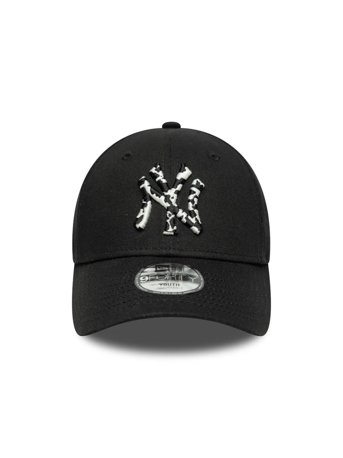 Casquettes New era Chyt Animal Infill 9Forty Neyyan  Blk Black, vue de face