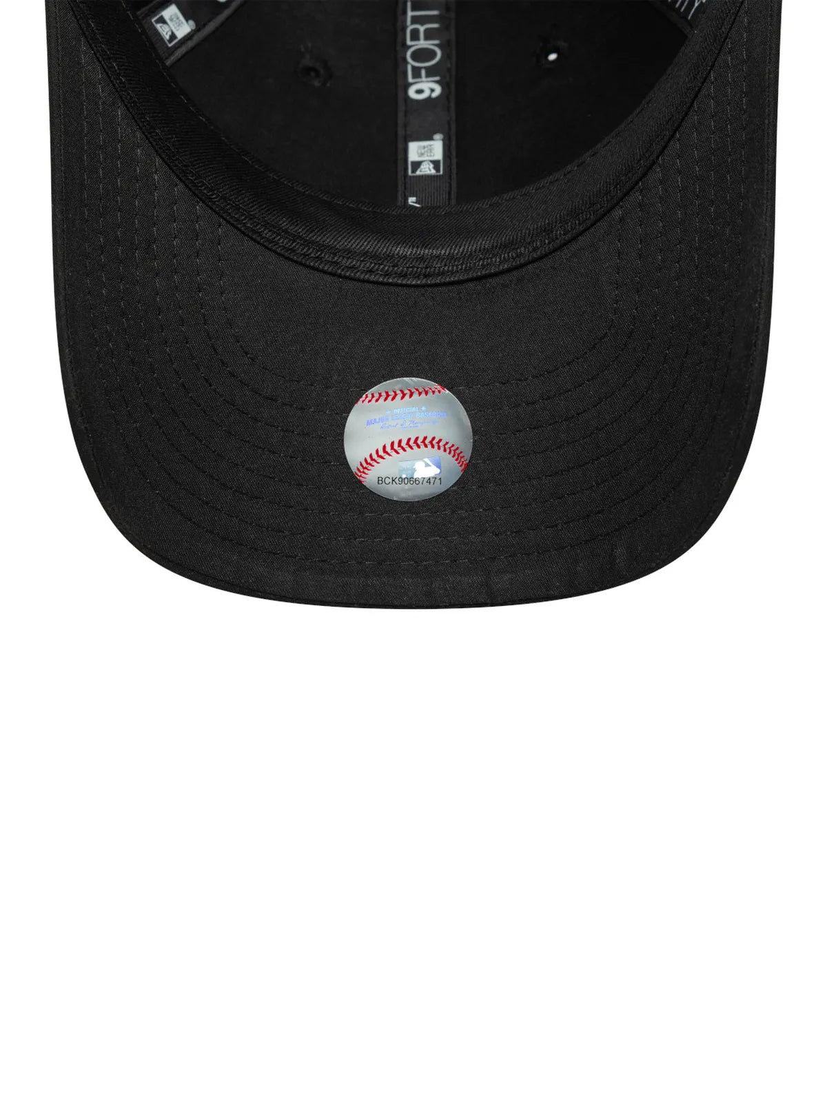 Casquettes New era Chyt Flawless 9Forty Neyyan  Blk Black, vue de dessous, visière