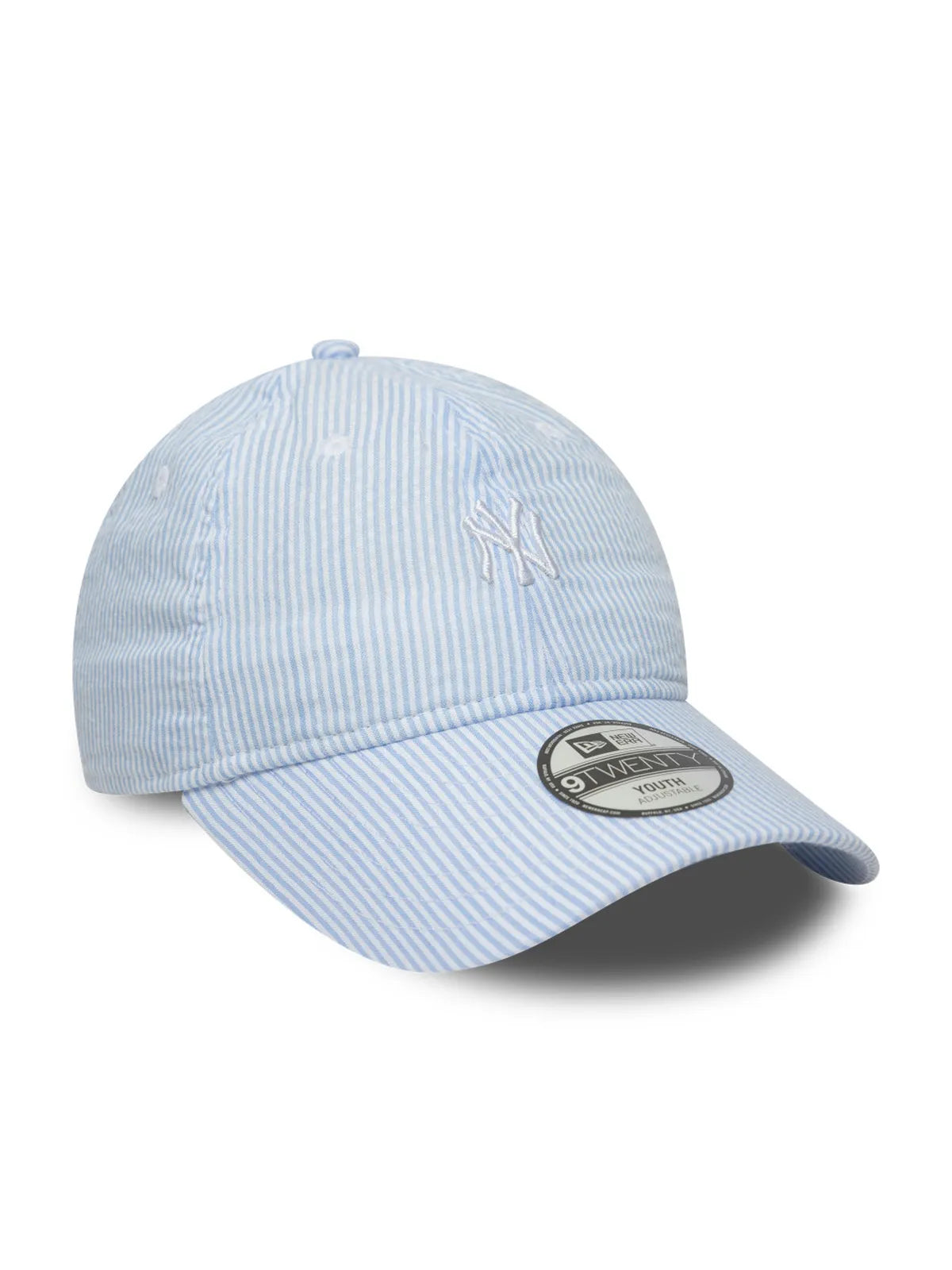 Casquettes New era Chyt Seersucker 9Twenty Neyyan  Pab Pastel Blue, vue de 3/4 droite
