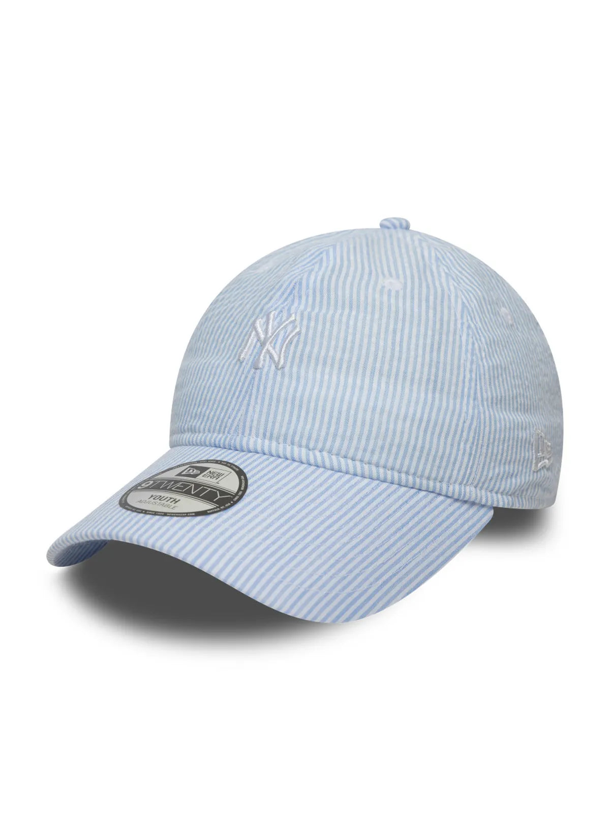 Casquettes New era Chyt Seersucker 9Twenty Neyyan  Pab Pastel Blue, vue de 3/4 gauche