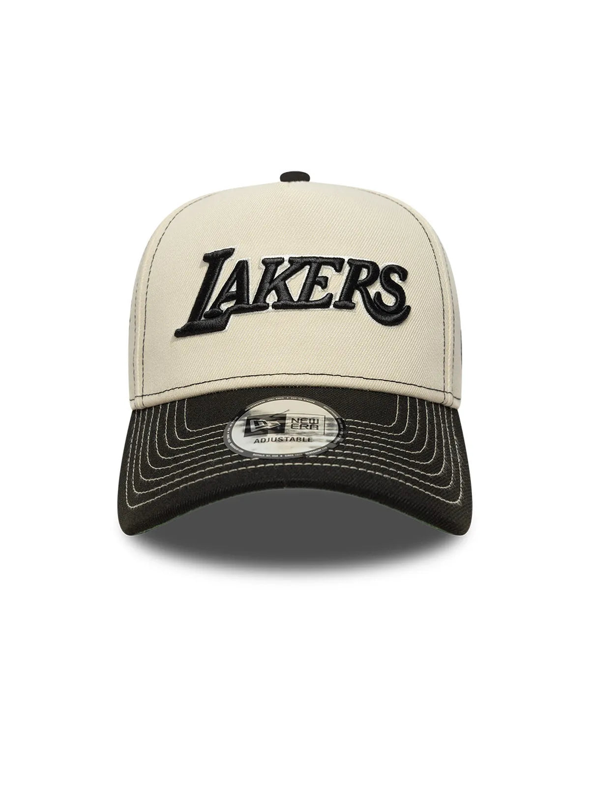 Casquettes New era City Icon Eframe Loslak  Ltcblk Light Beige, vue de face
