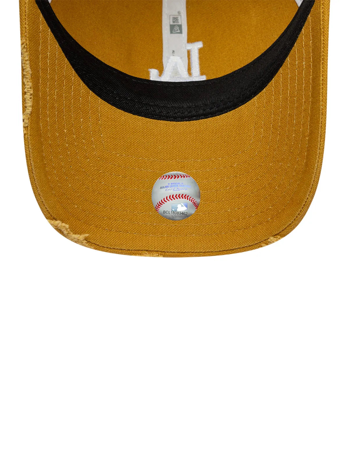 Casquettes New era Cotton Canv 9Twenty Trucker Losdod  Doc Med Beige, vue de dessous, visière