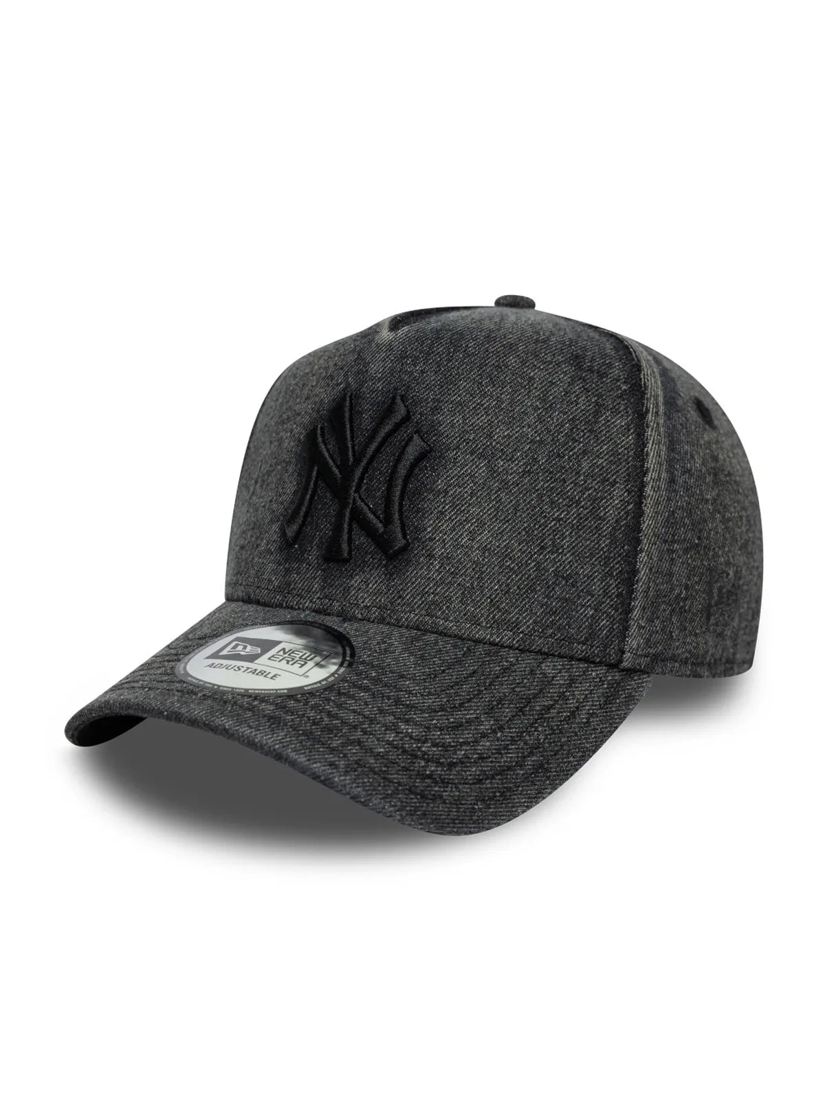 Casquettes New era Denim Eframe Neyyan  Blk Black, vue de 3/4 droite