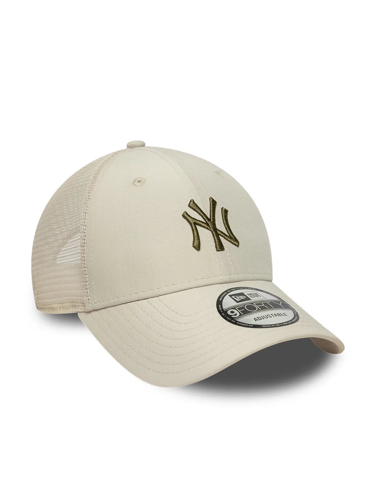 Casquettes New era Midi Homefield 940 Trukr Neyyan  Stnnov Light Beige, vue de 3/4 droite