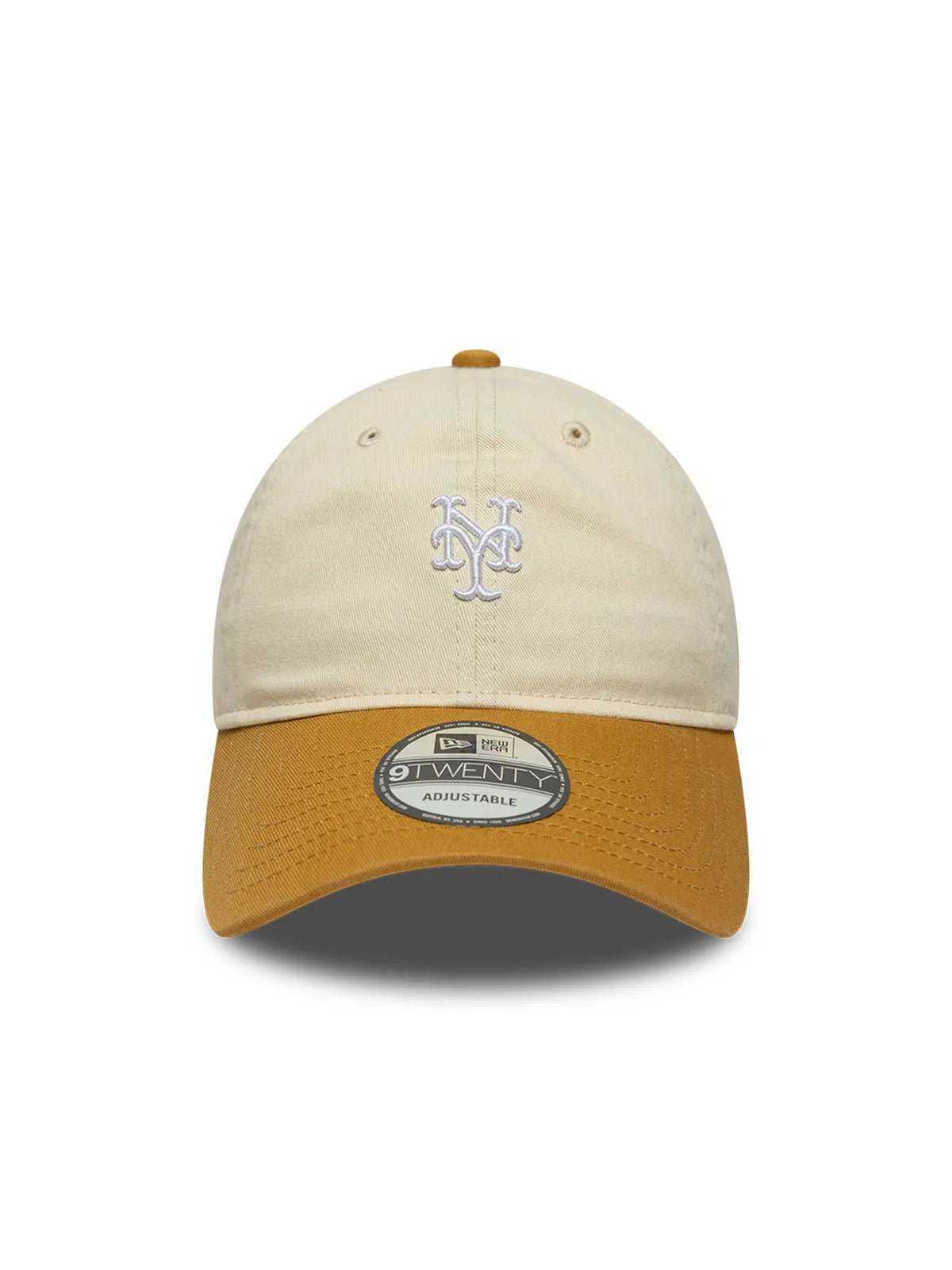 Casquettes New era Mini Washed Contrast 920 Neymet  Ltcdoc Light Beige, vue de face