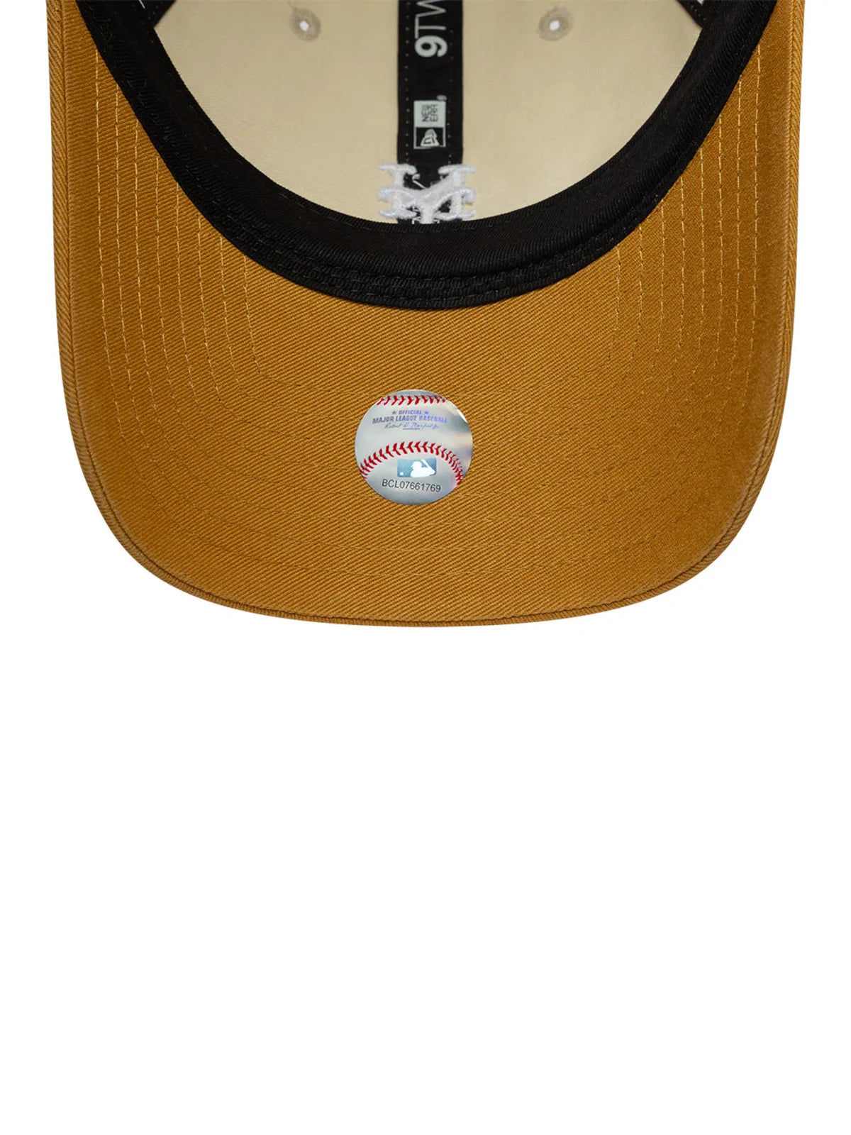 Casquettes New era Mini Washed Contrast 920 Neymet  Ltcdoc Light Beige, vue de dessous, visière