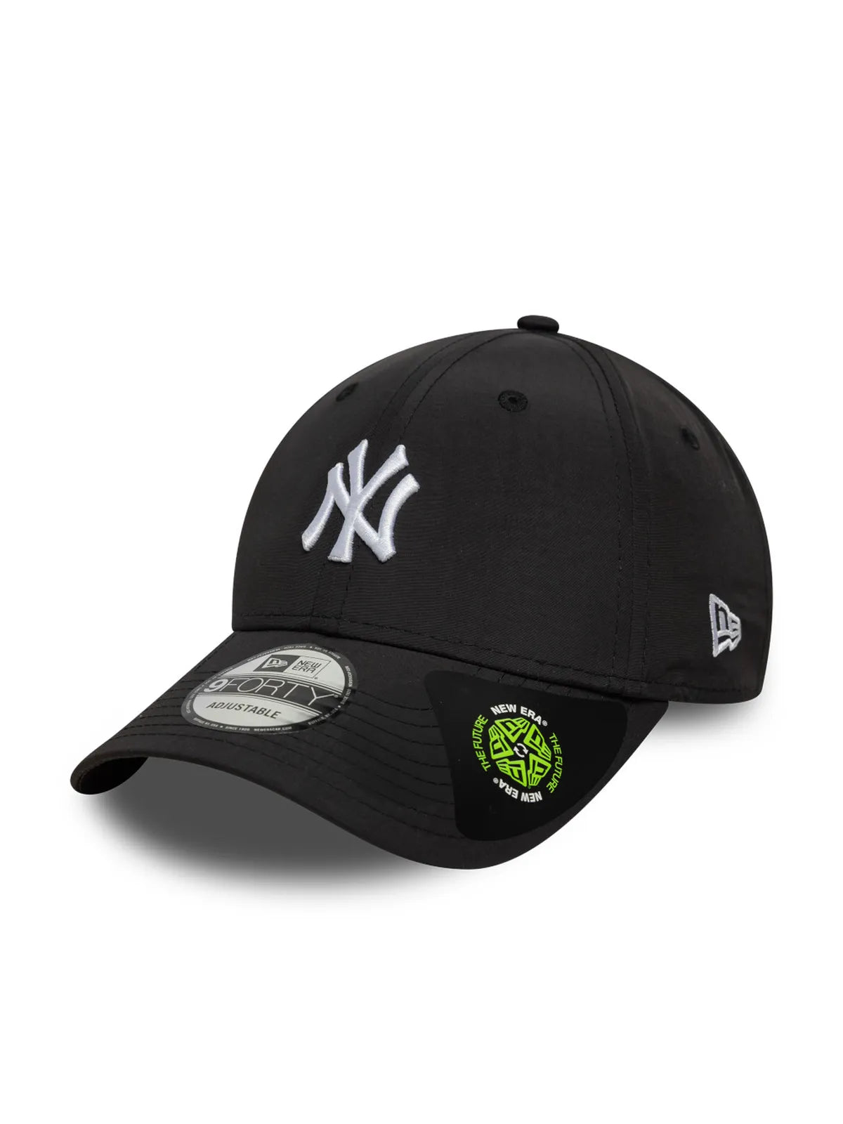 Casquettes New era Mlb Recycled Midi 9Forty Neyyan  Blkwhi Black, vue de 3/4 gauche