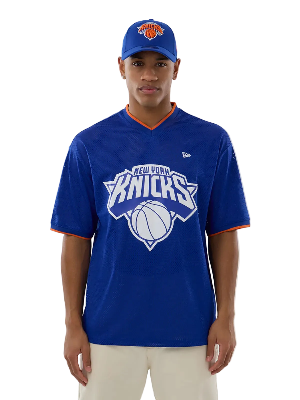 Teeshirts New era Nba Os Tee Neykni  Mjb Mjb, vue porté avant