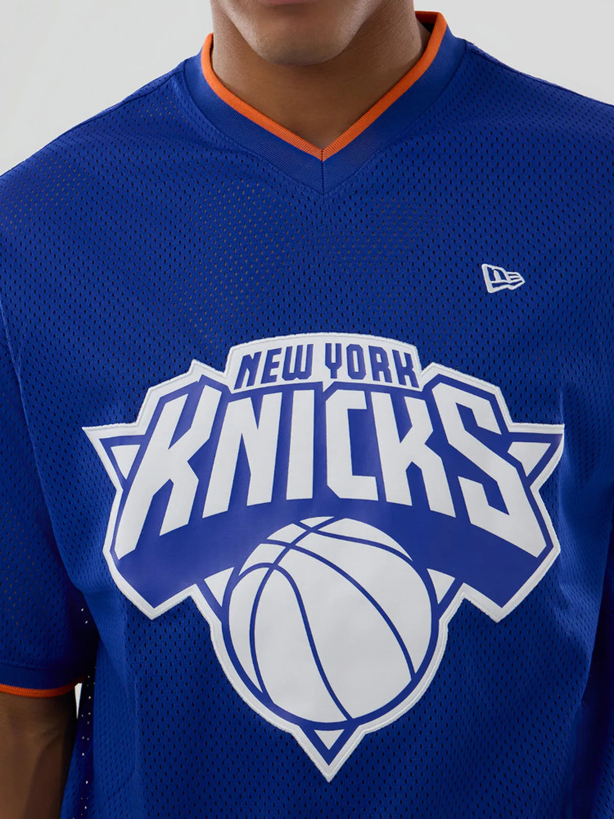 Teeshirts New era Nba Os Tee Neykni  Mjb Mjb, vue très proche avant