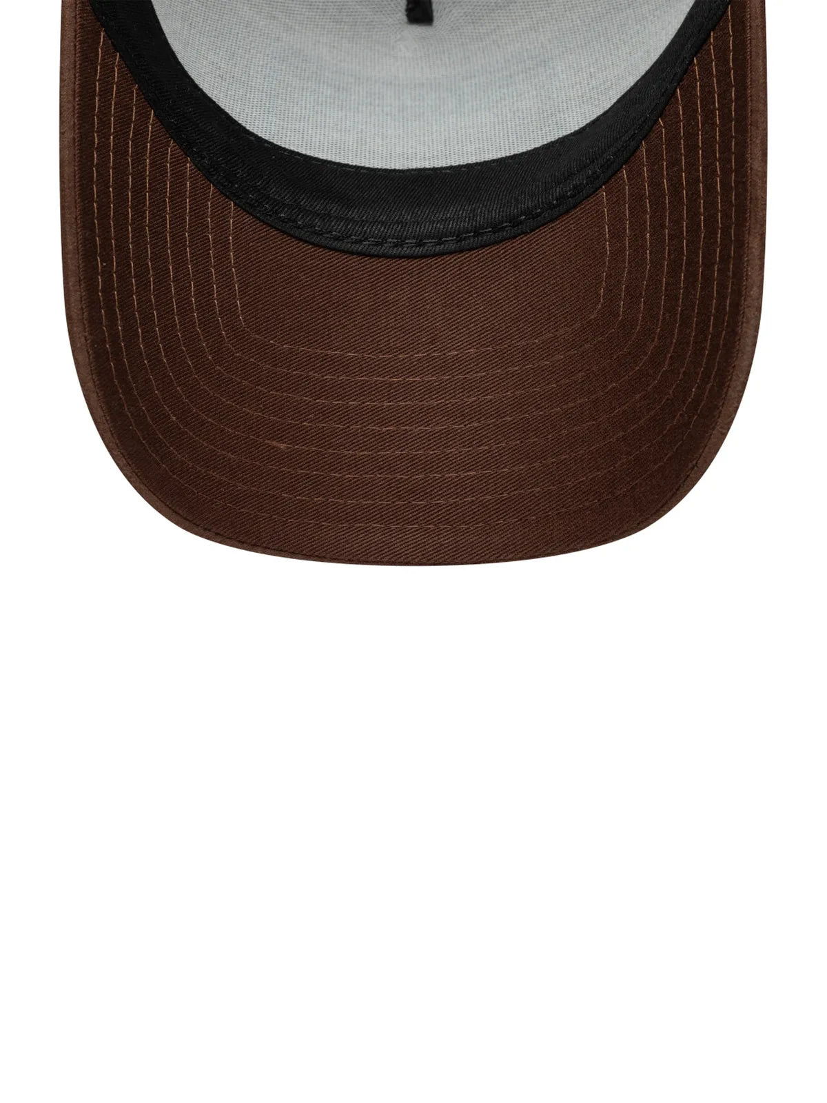 Casquettes New era Ne Patch Suede Eframe Newera  Cambrs Light Beige, vue de dessous, visière