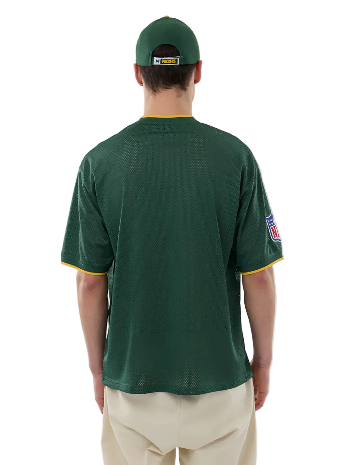 Teeshirts New era Nfl Mesh Os Tee Grepac  Cig Cig, vue porté arrière