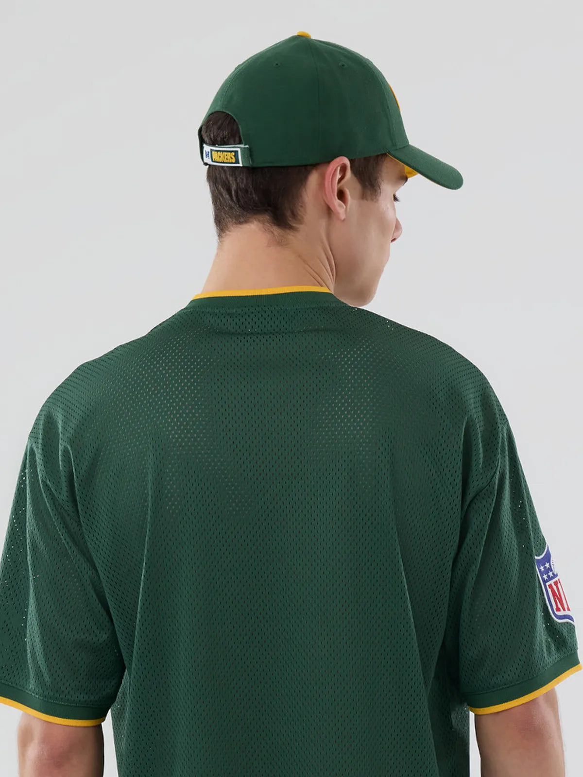 Teeshirts New era Nfl Mesh Os Tee Grepac  Cig Cig, vue proche arrière