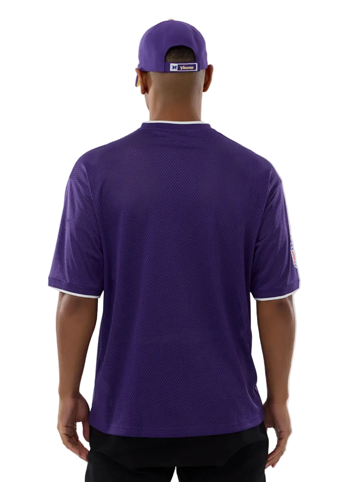 Teeshirts New era Nfl Mesh Os Tee Minvik  Trp Trp, vue porté arrière