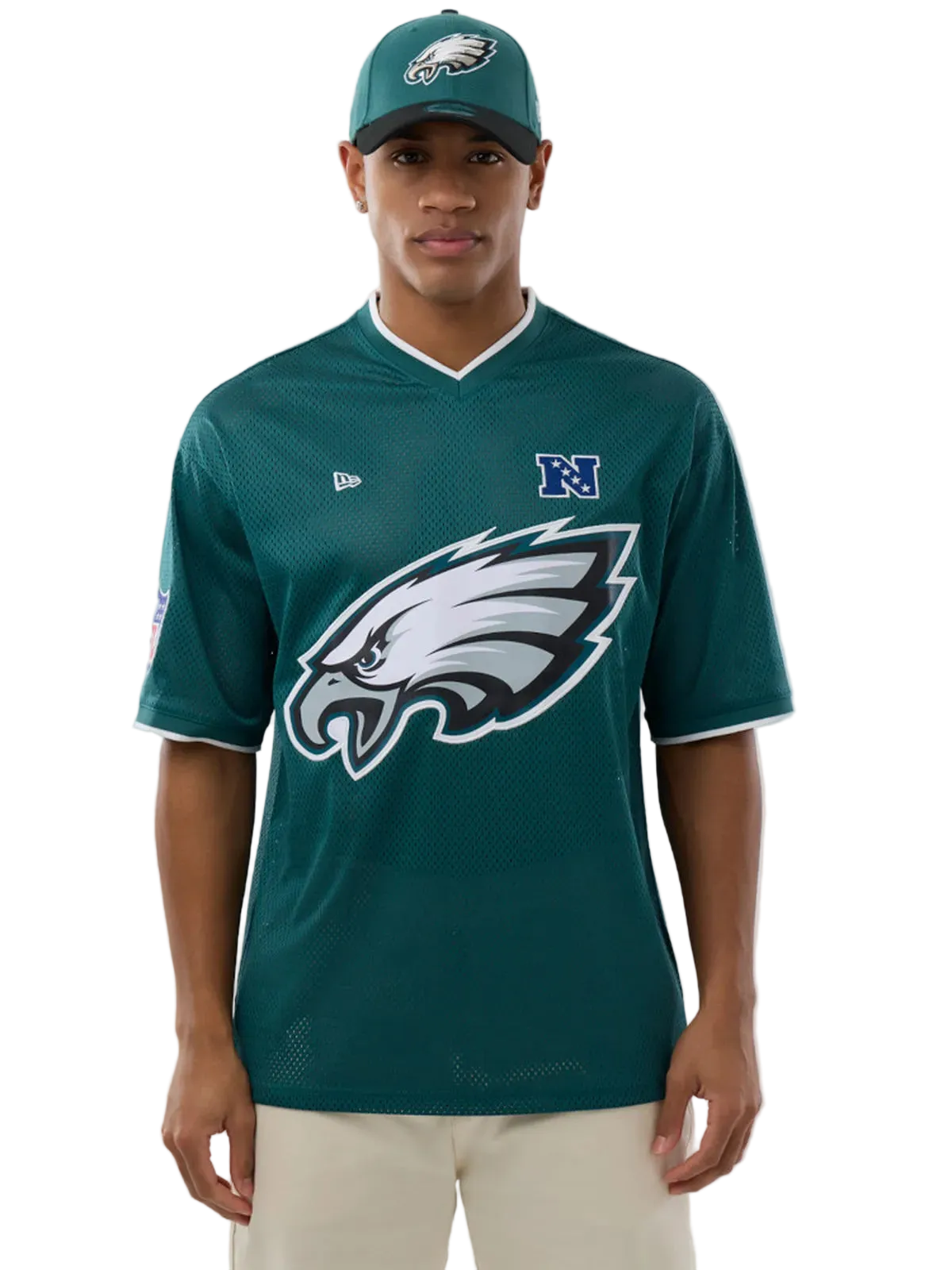 Teeshirts New era Nfl Mesh Os Tee Phieag  Png Png, vue porté avant