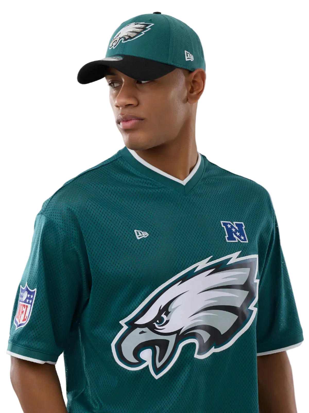 Teeshirts New era Nfl Mesh Os Tee Phieag  Png Png, vue proche avant