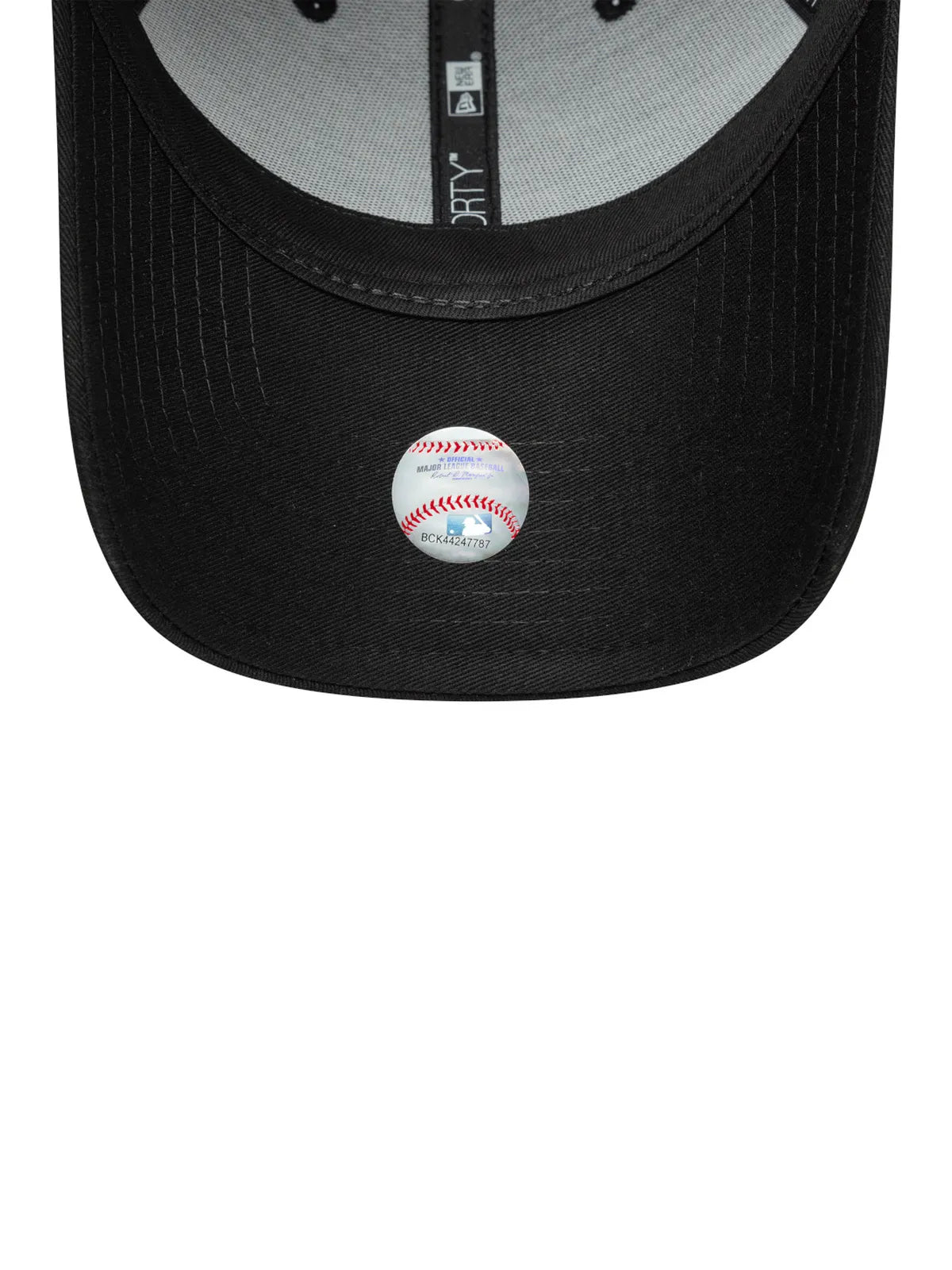 Casquettes New era Outline Camo 9Forty Neyyan  Blk Black, vue de dessous, visière