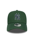 Casquettes New era Outline Script Eframe Neyyan  Cig Dark Green, vue de face