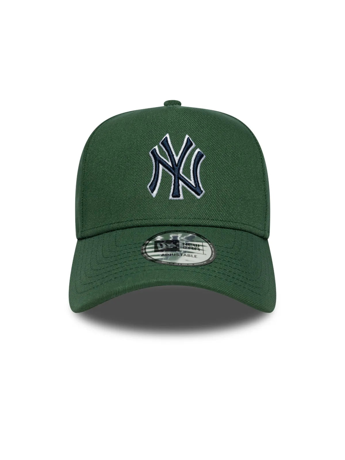 Casquettes New era Outline Script Eframe Neyyan  Cig Dark Green, vue de face