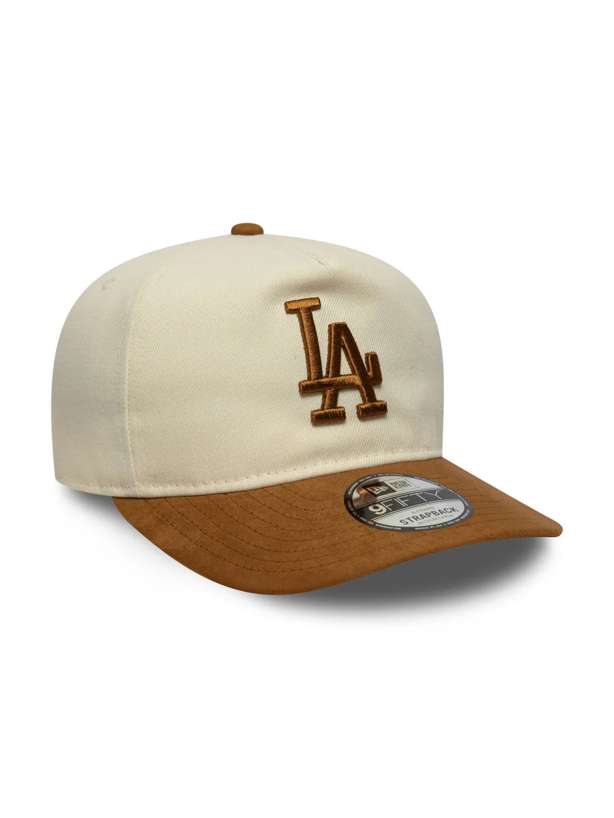 Casquettes New era Suede Visor 9Fifty Af Losdod  Ltcdoc Light Beige, vue de 3/4 droite