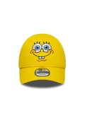 Casquettes New era Tod Spongebob Face 9Forty Spongebob  Cyy Bright Yellow, vue de face