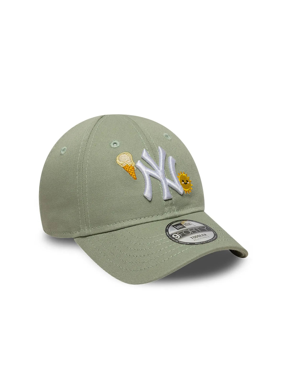 Casquettes New era Tod Summer Icon 9Forty Neyyan  Evgwhi Green Pstl, vue de 3/4 gauche