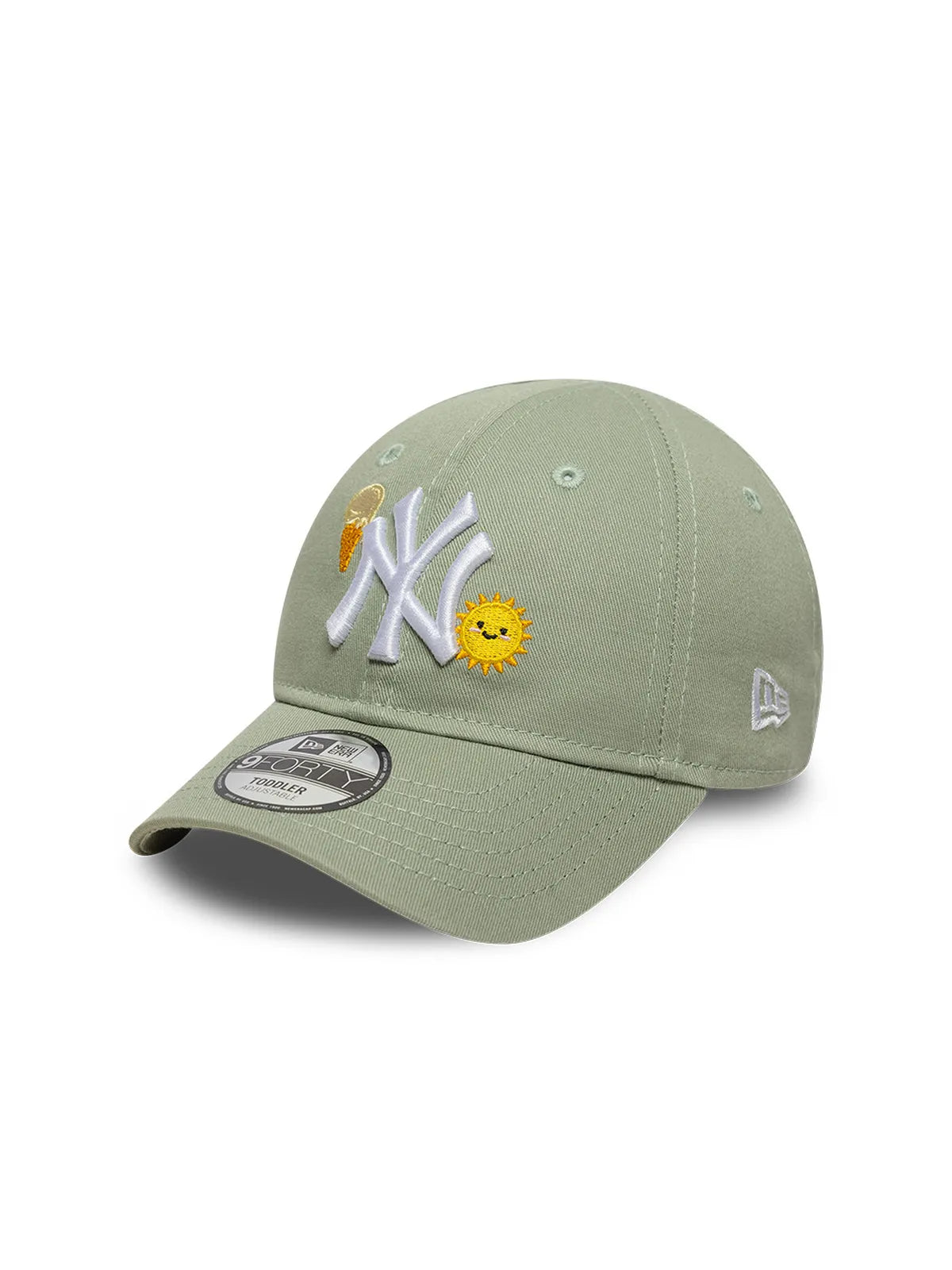 Casquettes New era Tod Summer Icon 9Forty Neyyan  Evgwhi Green Pstl, vue de 3/4 droite