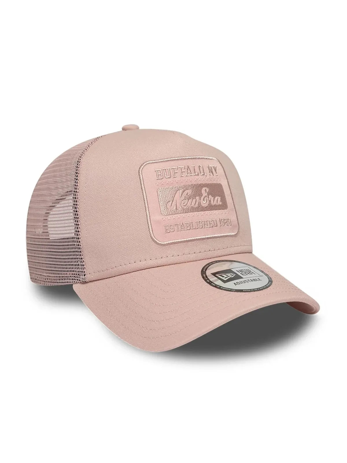 Casquettes New era Tonal Patch Trucker Newera  Pkrpkr Pkrpkr, vue de 3/4 droite