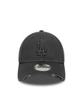 Casquettes New era Wash Distress 9Forty Losdod  Stc Charcoal, vue de face