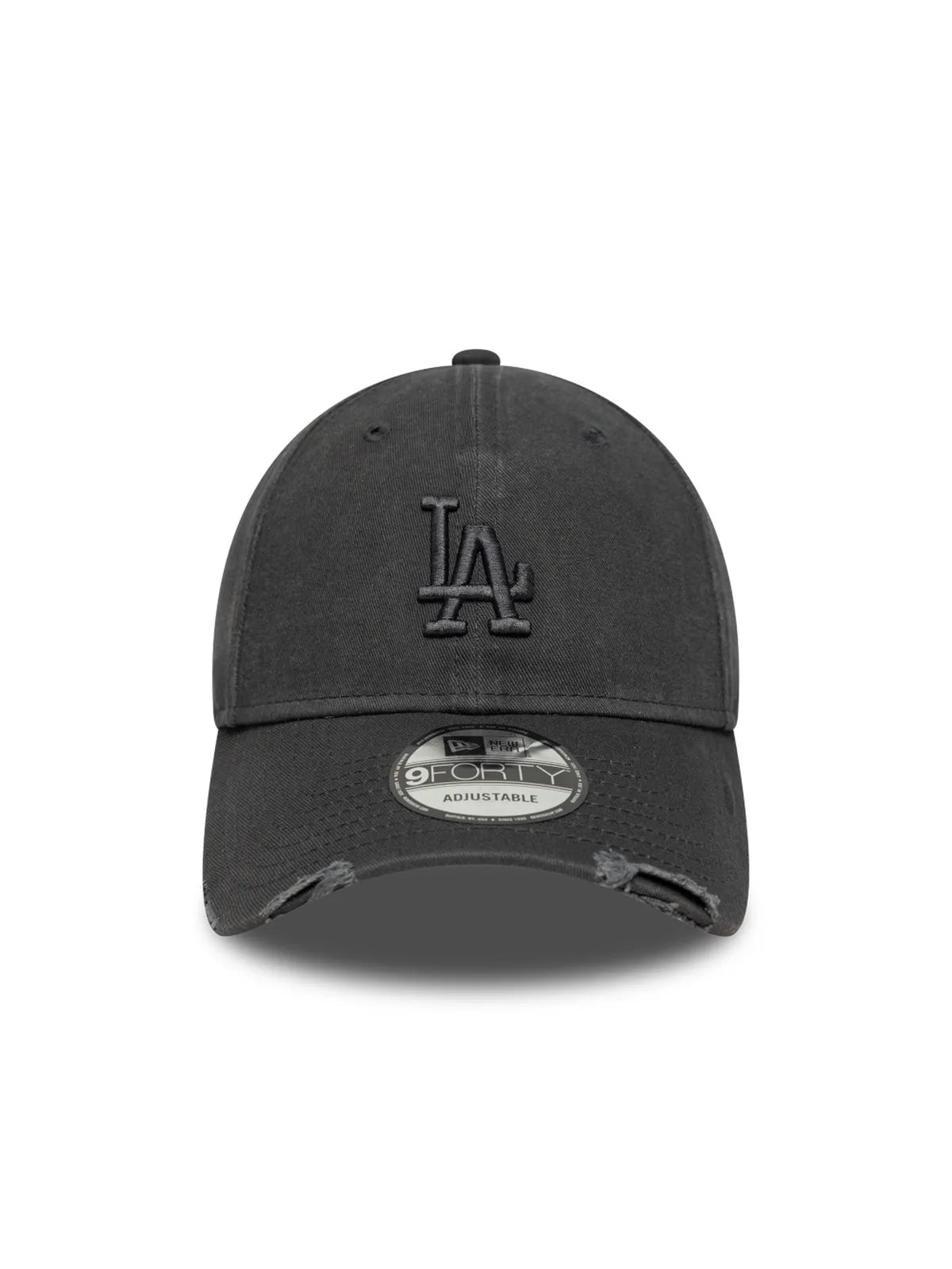 Casquettes New era Wash Distress 9Forty Losdod  Stc Charcoal, vue de face