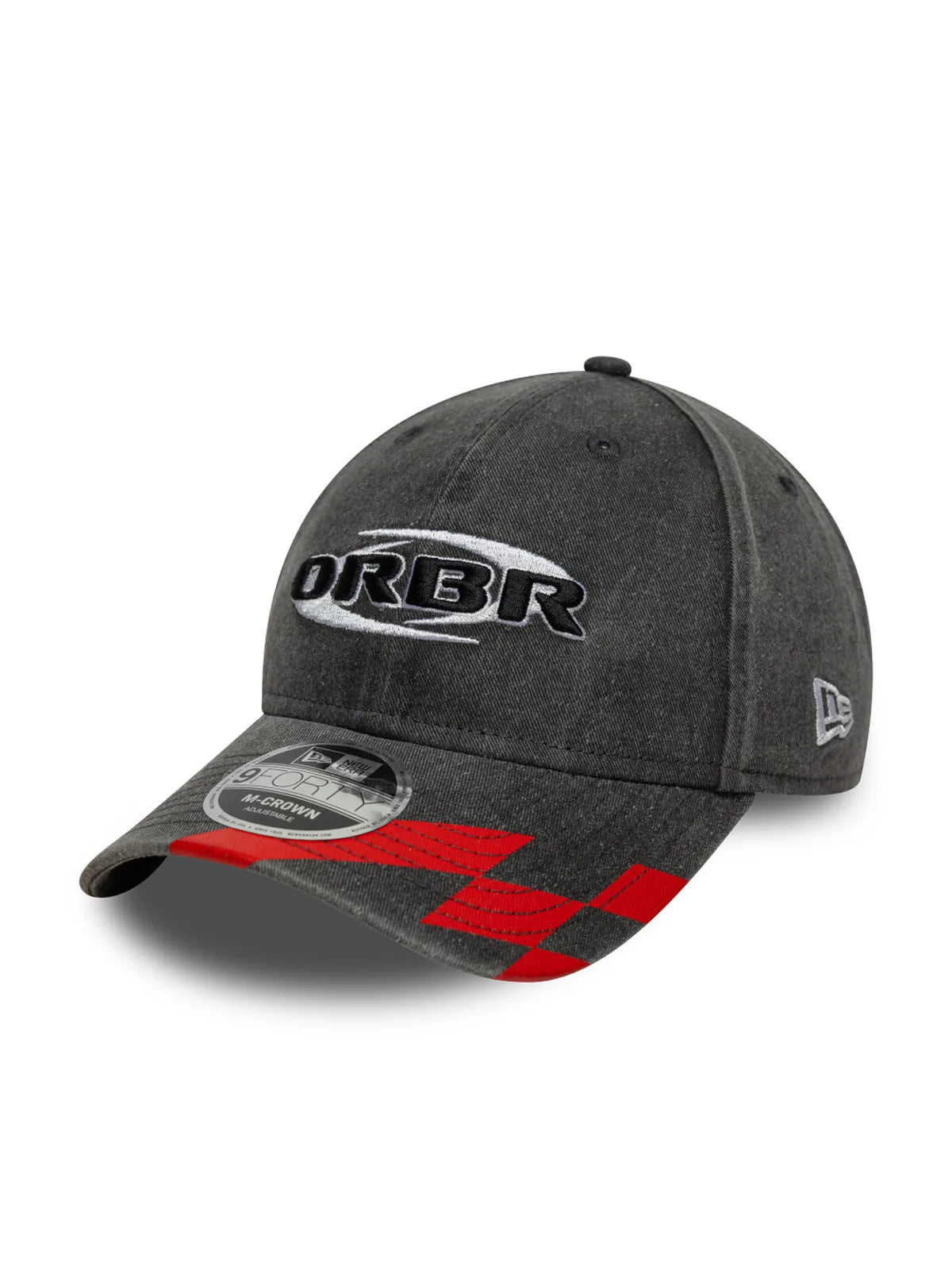 Casquettes New era Washed 9Forty Mc Rbullf1  Blk Black, vue de 3/4 droite
