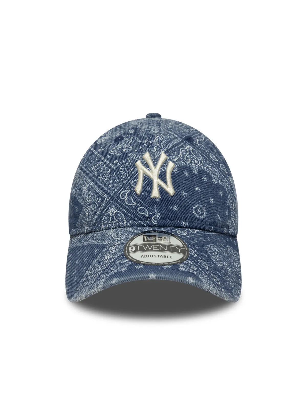 Casquettes New era Washed Paisley 9Twenty Neyyan  Nvy Navy, vue de face