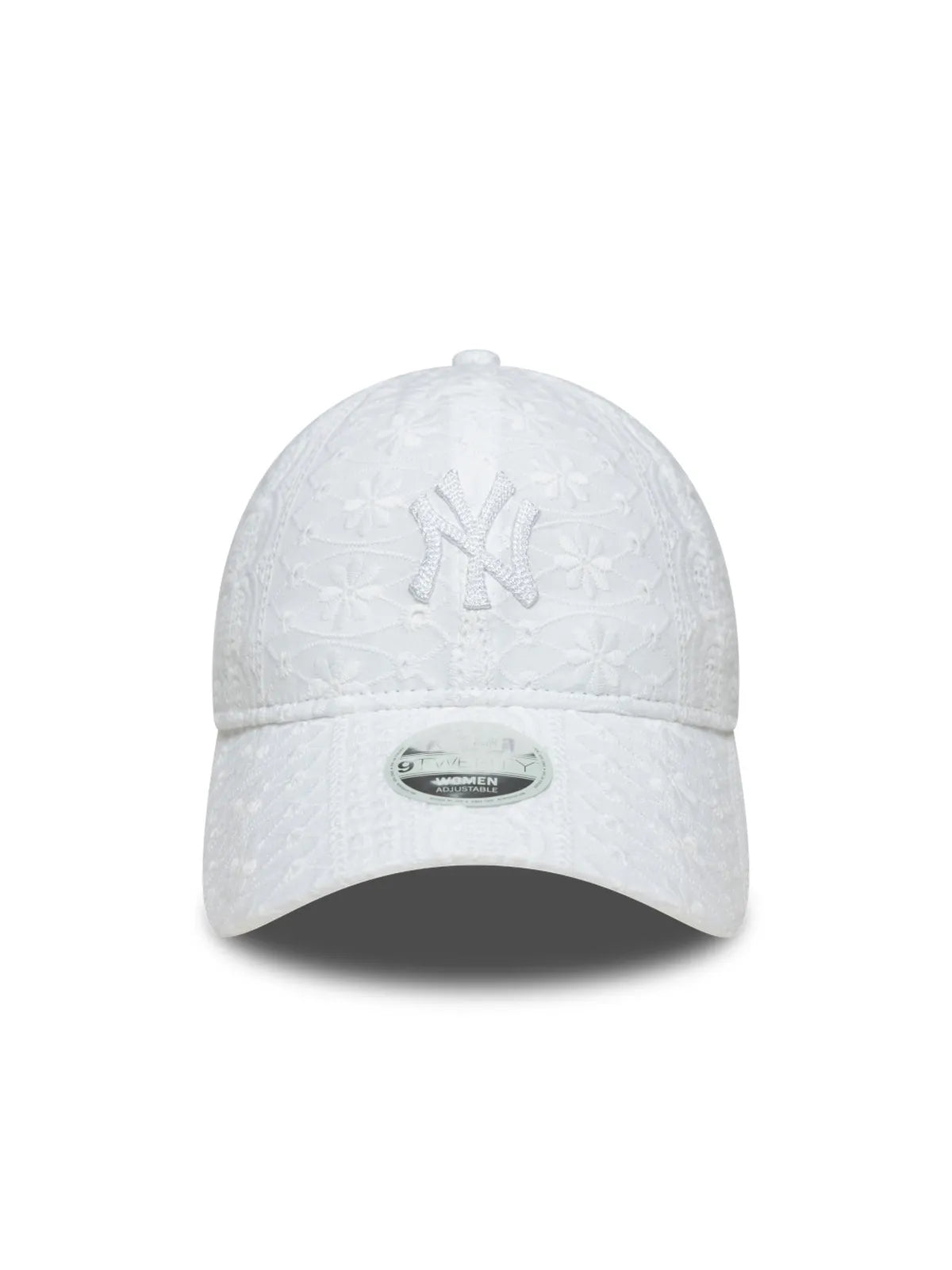 Casquettes New era Wmns Broderie 9Twenty Neyyan  Whi White, vue de face