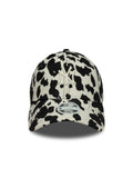 Casquettes New era Wmns Cow Midi 9Forty Neyyan  Blkwhi Black, vue de face